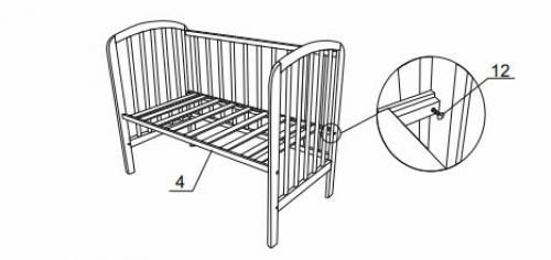 Инструкция по сборке детской кроватки с маятником можга. Маятник