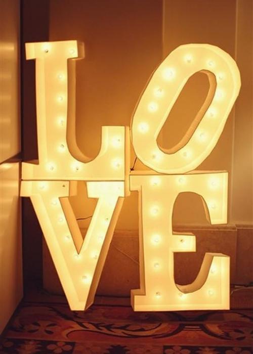 «Любовь» как декор 10