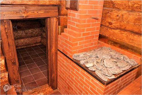Кирпичная каменка для бани. Виды кирпичных печей 14