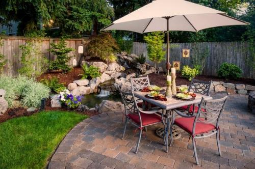 Благоустройство зоны отдыха на даче. Разновидности зон отдыха на даче 05