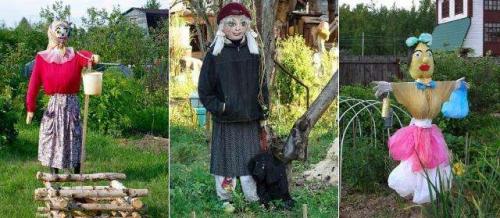 Огородное чучело своими руками. Пугало огородное своими руками: мастер класс