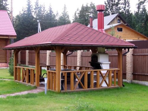 Благоустройство зоны отдыха на даче. Разновидности зон отдыха на даче 06