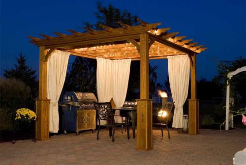 Беседка с мангалом из дерева своими руками. Беседка с мангалом своими руками — 115 фото примеров изготовления и видео описание постройки