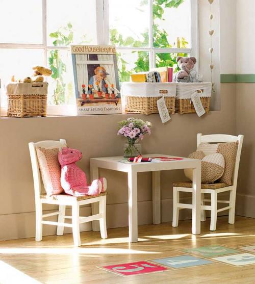 Красивая организация пространства в детской 03