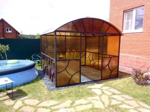 Беседки для дачи. Строительство беседки для дачи своими руками: чертежи, размеры, инструкции