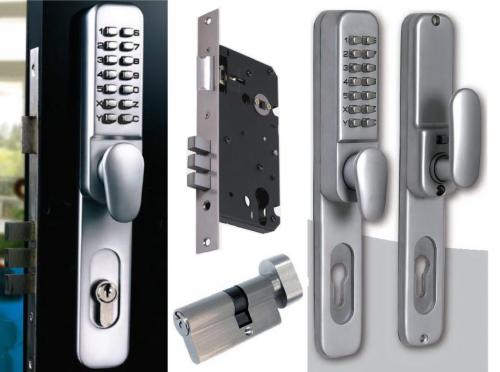 Установка кодового замка на деревянную дверь. Принцип работы