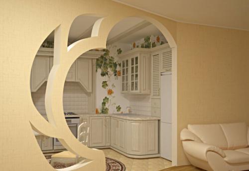 Как сделать арку вместо двери. Выбираем тип арки на кухню