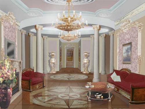 Фальш-колонны в интерьере. Колонны в интерьере — 90 фото лучших идей изящного дизайна и декора