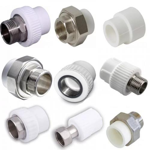 Маркировка фитингов для полипропиленовых труб. Основные типы