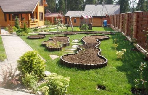 Дизайн небольшого участка возле частного дома своими руками. Как оформить дизайн двора частного дома: красивые идеи ландшафтного дизайна и советы по их применению (115 фото)