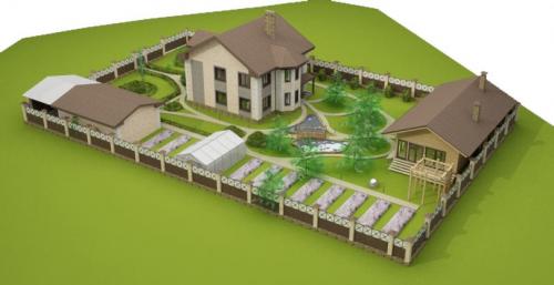 Благоустройство территории 6 соток. Участок 6 соток: примеры планировки и варианты обустройства участка в 6 соток (125 фото)