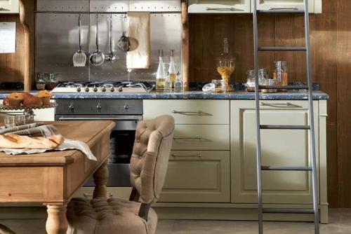 Винтажные кухни 07