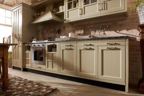 Винтажные кухни 14