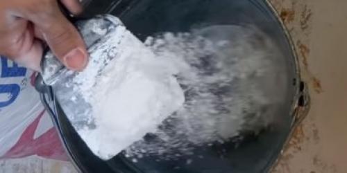 Как правильно разводить гипс строительный. Как развести гипсовую штукатурку? 02