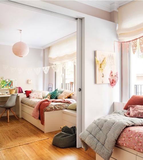 Детская для двоих или троих: несколько прекрасных идей 04