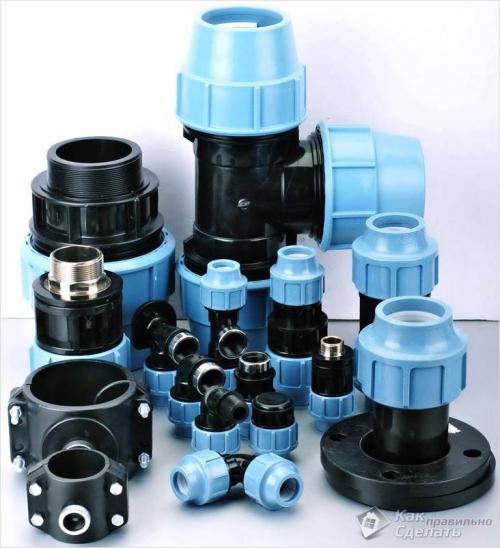 Монтаж труб из полиэтилена 01