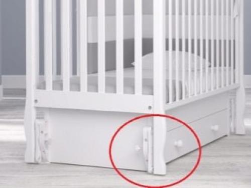 Детская кроватка чертеж. Мастер-класс №1. Кроватка для новорожденного 11 Детская кроватка чертеж. Мастер-класс №1. Кроватка для новорожденного 11