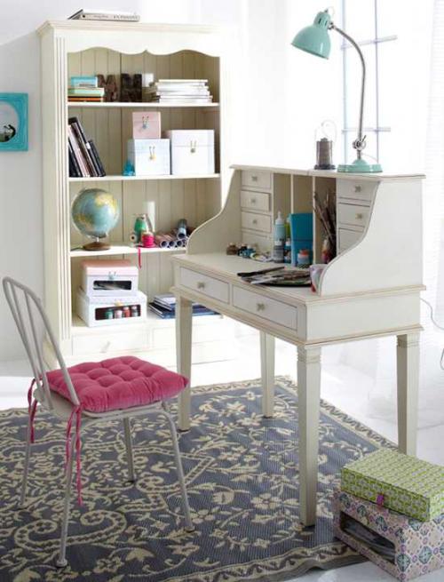Несколько красивых домашних офисов 05