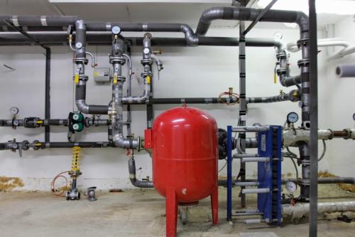 Схема Тихельмана отопления. Монтаж 09