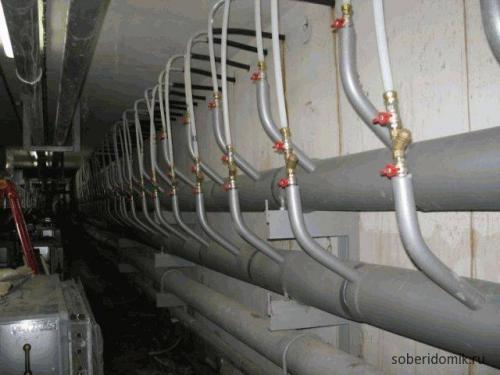 Схема Тихельмана отопления. Монтаж 05 Схема Тихельмана отопления. Монтаж 05