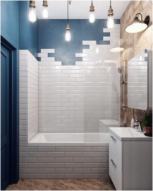 Чем отделать стены в ванной дешево. Стены