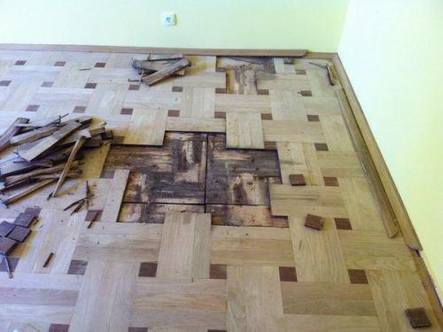 Что делать если вздулась паркетная доска. 6 шагов по ликвидации вздутия на паркете