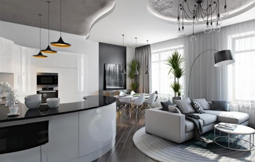 Стиль хай-тек в интерьере. Высокотехнологичный и комфортный стиль хай-тек в интерьере: правила дизайна