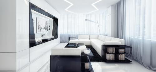 Интерьеры в стиле хай-тек: современность и технологии в вашем доме 02