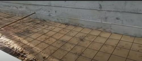 Бетонная отмостка вокруг дома своими руками. Закладка дополнительных материалов 07 Бетонная отмостка вокруг дома своими руками. Закладка дополнительных материалов 07