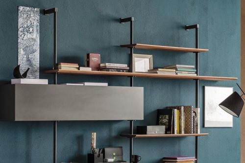 Как выбрать мебель или полки для оформления пустой стены. Настенные полки в интерьере: 95 красивых идей