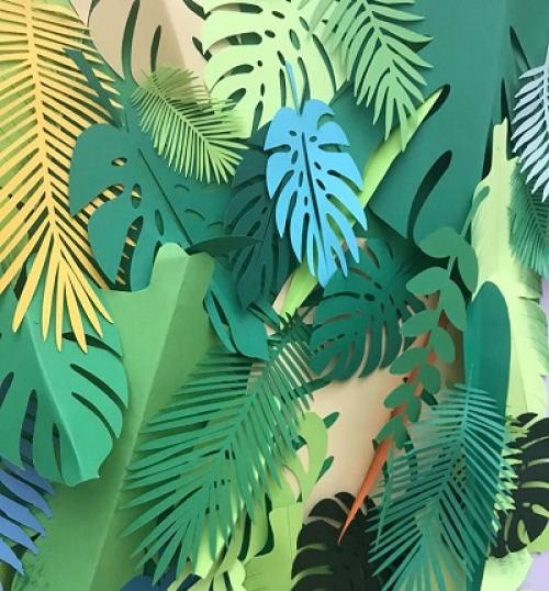 Простые и оригинальные способы украсить комнату с помощью бумаги 09 Простые и оригинальные способы украсить комнату с помощью бумаги 09