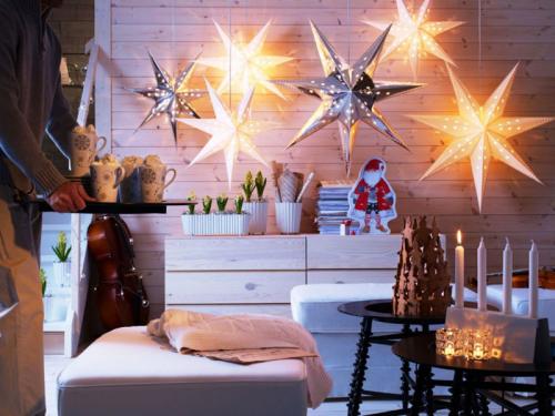 Как сделать объемные бумажные украшения, такие, как шары или гирлянды. Креативные гирлянды к Новому году: 20 мастер-классов с пошаговыми фото-инструкциями