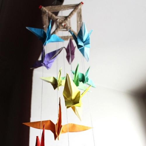 Простые и оригинальные способы украсить комнату с помощью бумаги 04 Простые и оригинальные способы украсить комнату с помощью бумаги 04