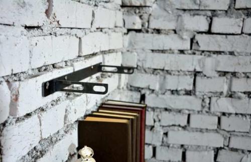 Как повесить полку без сверления. Полка для книг без видимого крепежа