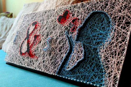 Простые способы украшения комнаты своими руками 05