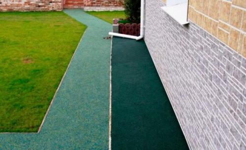 Мягкая отмостка вокруг дома своими руками. Как сделать мягкую отмостку вокруг дома своими руками