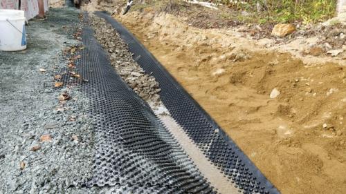 Отмостка без бетона. Герметичная отмостка дома без бетона за сущие копейки и своими руками. Planter Плантер Технониколь