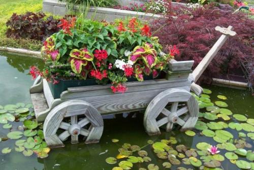 Изделия для дачи своими руками. 90 идей украшений для сада своими руками (фото)