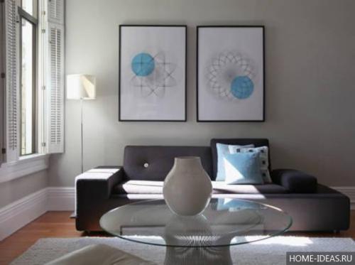 Серый в интерьере > сочетание цветов. Особенности и влияние серого цвета 14