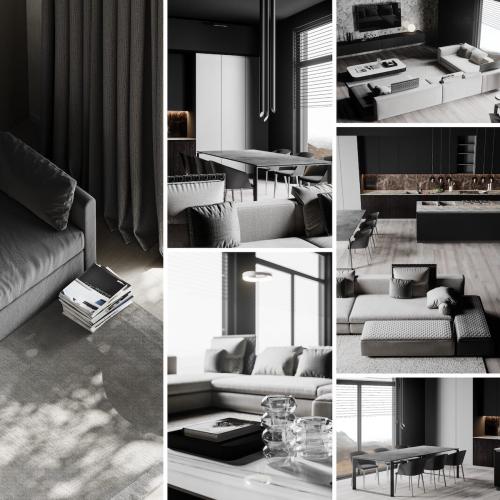 Модный серый цвет в интерьере. Почему серый цвет в интерьере так популярен