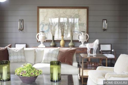 Серый в интерьере > сочетание цветов. Особенности и влияние серого цвета 19