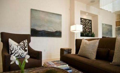 Коричневый цвет и его сочетания в интерьере.  Психология коричневого цвета в интерьере