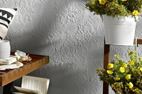 Двухцветный обои в спальню комбинированные. Виды обоев для спальни