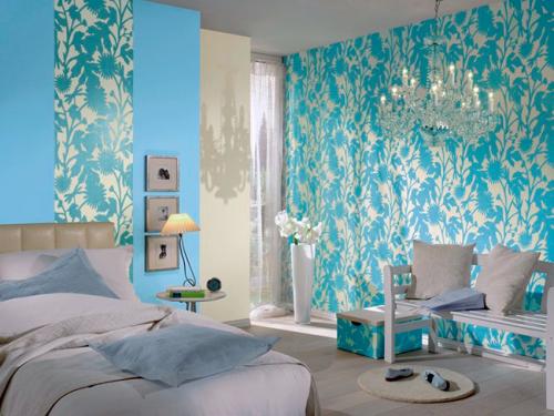 Как правильно подобрать обои в комнату. Бумажные обои 01