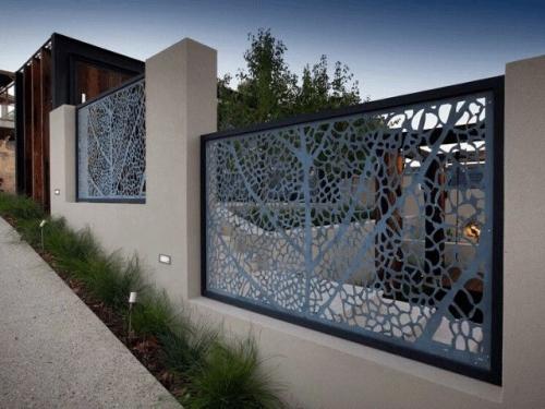 Можно ли заказать индивидуальный дизайн забора. Дизайнерское ограждение в щербинке