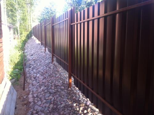 Какие инструменты нужны для сборки забора из профнастила. Материалы и инструменты для установки забора из профнастила