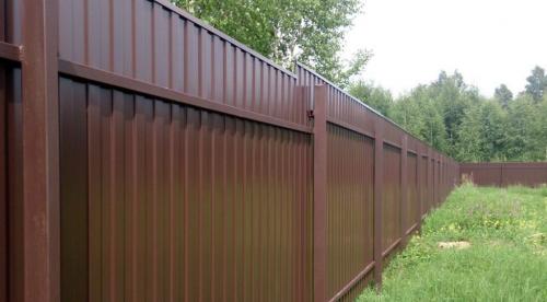 Какие инструменты нужны для сборки забора из профнастила. Материалы и инструменты для установки забора из профнастила