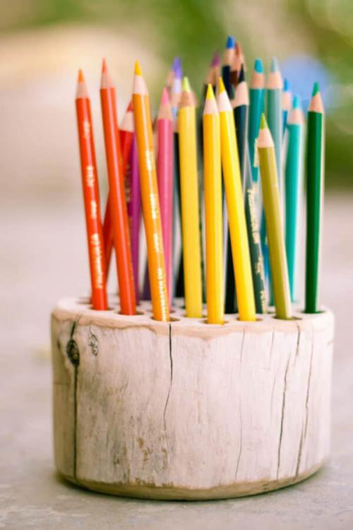 Поделки из остатков бревен. Поделки из бревен, пней и спилов дерева: оригинальные идеи