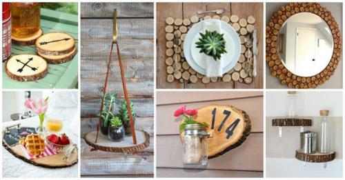 Поделки из остатков бревен. Поделки из бревен, пней и спилов дерева: оригинальные идеи