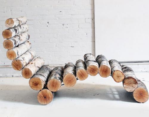 Поделки из остатков бревен. Поделки из бревен, пней и спилов дерева: оригинальные идеи